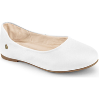 Pantofi Fete Balerin și Balerini cu curea Bibi Shoes Balerini Bibi Ballerina Classic White Alb