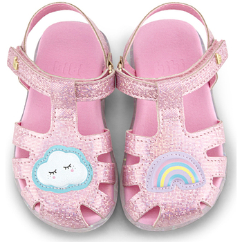 Bibi Shoes Sandale Fete Bibi Baby Soft II Cloud roz