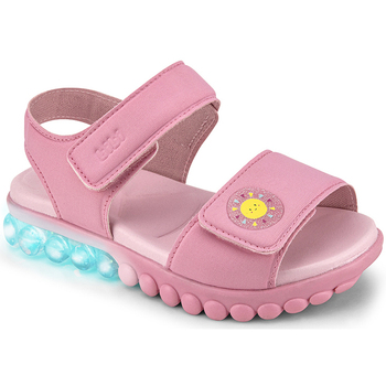 Pantofi Fete Sandale
 Bibi Shoes Sandale Fete Bibi Summer Roller Light Pink Flower Roz