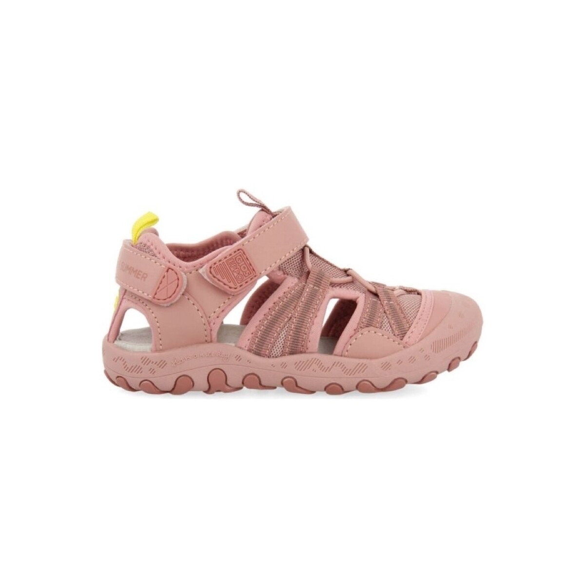 Pantofi Copii Sandale Gioseppo Kids Tacuru 68019 - Pink roz
