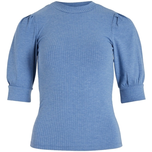 Îmbracaminte Femei Topuri și Bluze Vila Noos Top Felia 2/4 - Federal Blue albastru