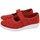 Pantofi Femei Balerin și Balerini cu curea Doctor Cutillas  roșu