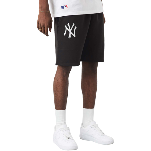 Îmbracaminte Bărbați Pantaloni trei sferturi New-Era MLB Team New York Yankees Short Negru