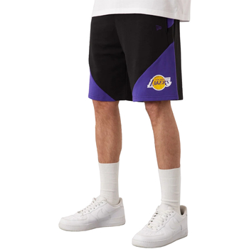 Îmbracaminte Bărbați Pantaloni trei sferturi New-Era NBA Team Los Angeles Lakers Short Negru