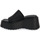 Pantofi Femei Papuci de vară Windsor Smith CANDY BLACK LEATHER Negru