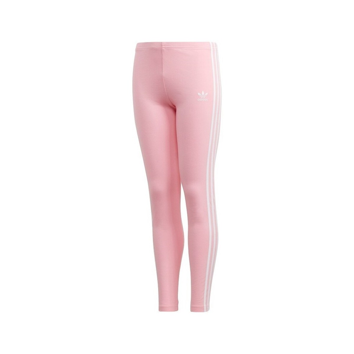 Îmbracaminte Fete Pantaloni  adidas Originals Originals 3STRIPES Girls Leggings roz