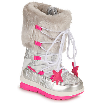 Pantofi Fete Cizme de zapadă Agatha Ruiz de la Prada APRES-SKI Argintiu / Roz