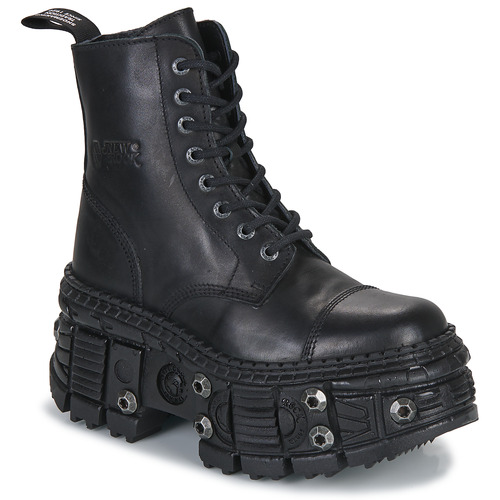 Pantofi Botine New Rock M-WALL083C-S7 Negru