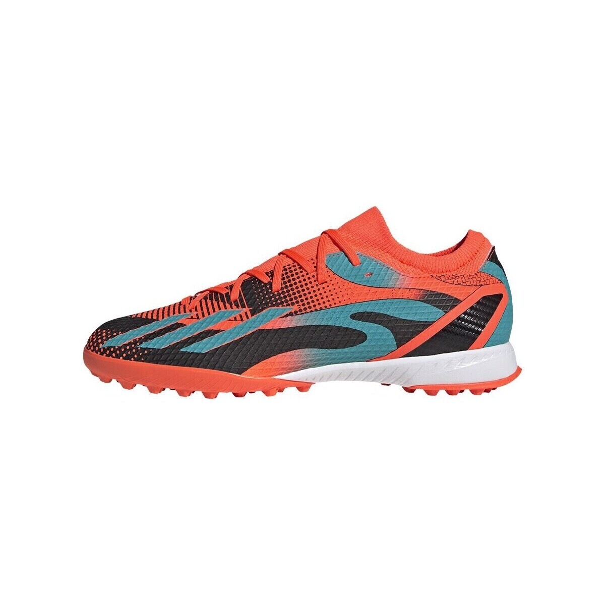 Pantofi Bărbați Fotbal adidas Originals X Speedportal MESSI3 TF portocaliu