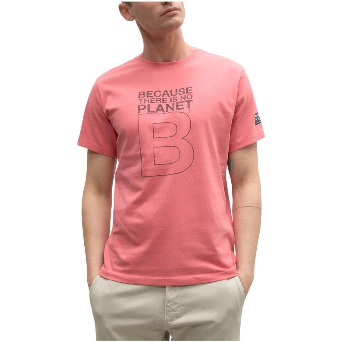 Îmbracaminte Bărbați Tricouri mânecă scurtă Ecoalf  roz