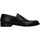 Pantofi Bărbați Mocasini Fedeni 312-OVAL Negru