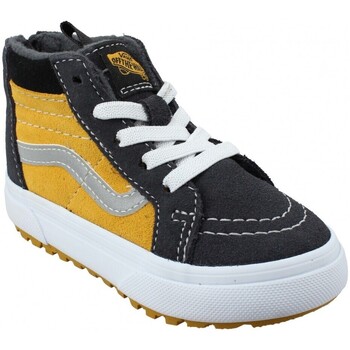 Pantofi Copii Sneakers Vans Sk8 Hi Zip Mte Velours Enfant Golden Multicolor