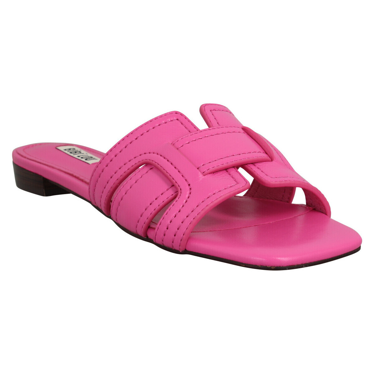 Pantofi Femei Papuci de vară Bibi Lou 759 Cuir Femme Magenta violet