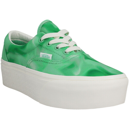 Pantofi Femei Sneakers Vans Old Skool Stac Toile Femme Tonal Vert verde