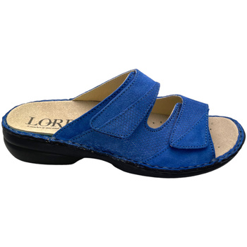 Pantofi Femei Papuci de vară Calzaturificio Loren LOM2981bl albastru