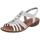 Pantofi Femei Sandale Remonte R3654 Argintiu