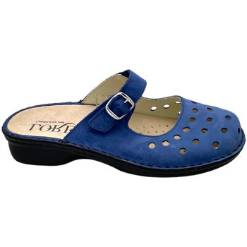 Pantofi Femei Papuci de vară Calzaturificio Loren LOM2985bl albastru