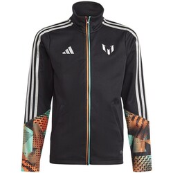 Îmbracaminte Băieți Hanorace  adidas Originals Messi Training Jacket JR Negru