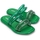 Pantofi Femei Sandale Melissa Airbubble Slide - Green/Transp Green verde