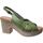 Pantofi Femei Sandale Elue par nous Neffraction verde