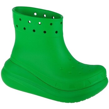 Pantofi Femei Cizme de cauciuc Crocs Classic Crush verde