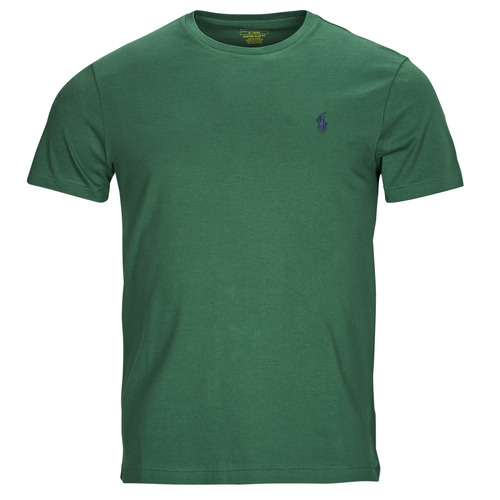 Îmbracaminte Bărbați Tricouri mânecă scurtă Polo Ralph Lauren T-SHIRT AJUSTE EN COTON Verde
