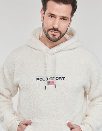 Polo Ralph Lauren SWEAT POLAIRE POLO SPORT Alb fildeș