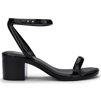Pantofi Femei Sandale Melissa Shiny Heel II AD - Black Negru