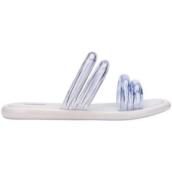 Pantofi Femei Sandale Melissa Airbubble Slide - White/Clear Alb