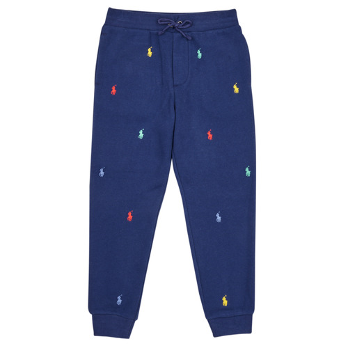 Îmbracaminte Băieți Pantaloni de trening Polo Ralph Lauren PO PANT-PANTS-ATHLETIC Albastru / Multicolor