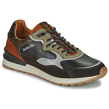 Pantofi Bărbați Pantofi sport Casual Pantofola d'Oro TREVISO RUNNER UOMO LOW Negru / Maro / Kaki