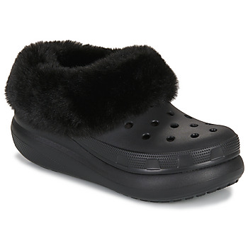 Pantofi Femei Saboti Crocs Furever Crush Negru
