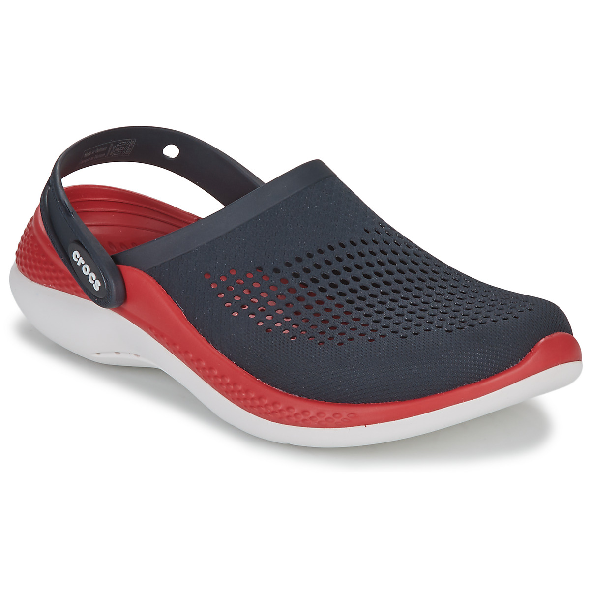 Pantofi Saboti Crocs LiteRide 360 Clog Albastru / Roșu