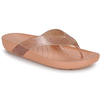 Pantofi Femei  Flip-Flops Crocs Crocs Splash Glitter Flip Corai