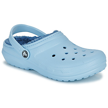 Pantofi Copii Saboti Crocs Classic Lined Clog K Albastru