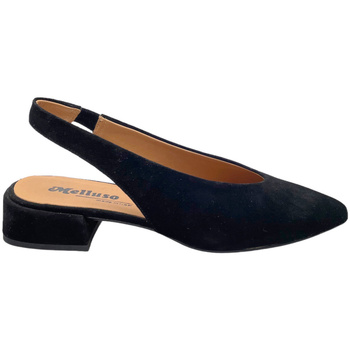Pantofi Femei Balerin și Balerini cu curea Melluso MELD156ne Negru