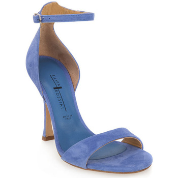 Pantofi Femei Sandale Silvia Rossini CIELO CAMOSCIO albastru
