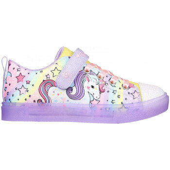 Pantofi Fete Sneakers Skechers Twinkle sparks ice - unicorn Multicolor