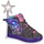 Pantofi Fete Pantofi sport stil gheata Skechers TWI-LITES 2.0 Negru / Roz