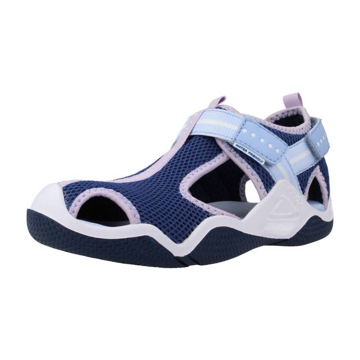 Pantofi Fete Sandale Geox J WADER GIRL A albastru
