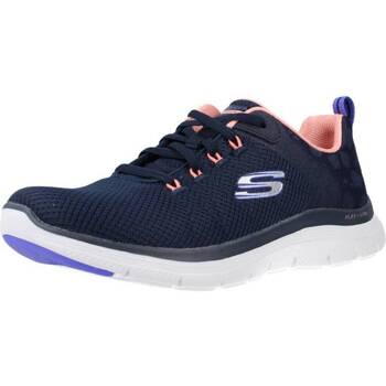 Pantofi Sneakers Skechers FLEX APPEAL 4.0 ELEGANT WAY albastru