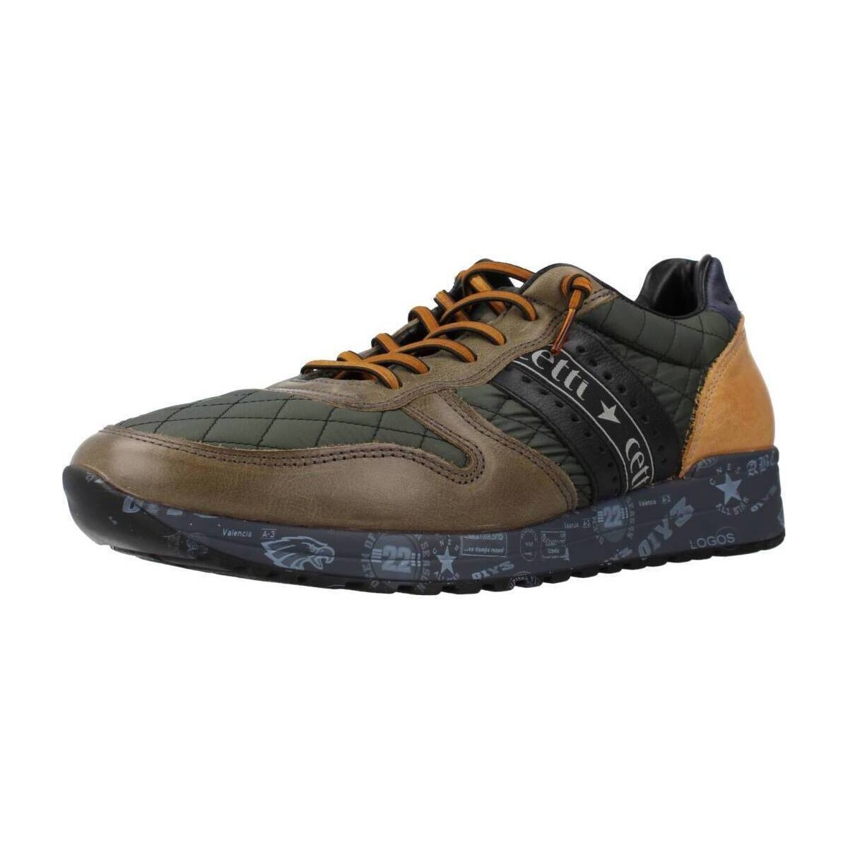 Pantofi Bărbați Sneakers Cetti C1222NAP verde