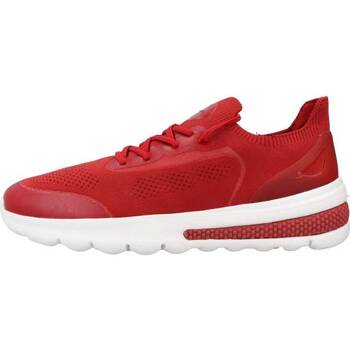 Pantofi Bărbați Sneakers Geox U SPHERICA ACTIF A roșu