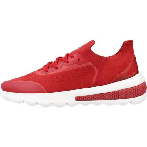 Pantofi Sneakers Geox D SPHERICA ACTIF A roșu