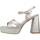 Pantofi Femei Sandale Menbur 24032M Argintiu