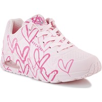 Pantofi Femei Pantofi sport Casual Skechers Uno Spread The Love 155507-LTPK roz