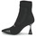 Pantofi Femei Botine Karl Lagerfeld DEBUT Mix Knit Ankle Boot Negru