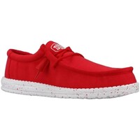 Pantofi Bărbați Pantofi sport Casual HEY DUDE WALLY SLUB roșu