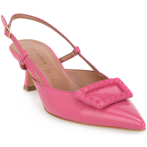 Pantofi Femei Pantofi cu toc Priv Lab FUXIA VERNICE roz