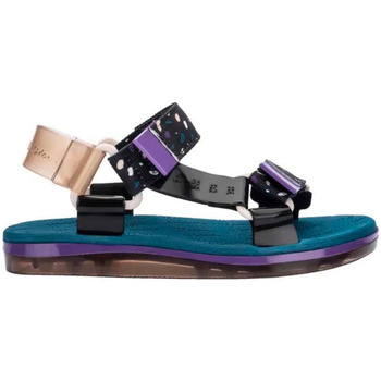 Pantofi Femei Sandale Melissa Papete+Rider - Blue/Purple/Beige Multicolor